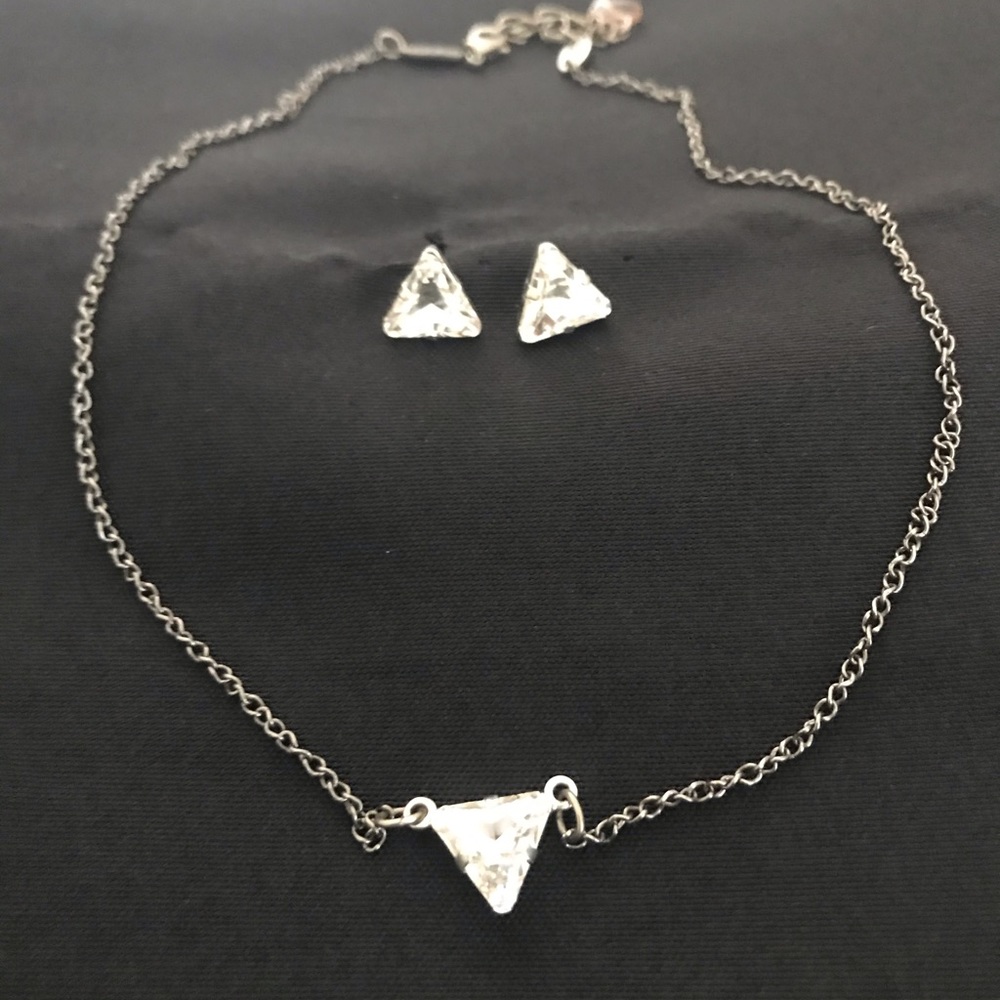 Dazzling SABIKA Necklace and Earring Set